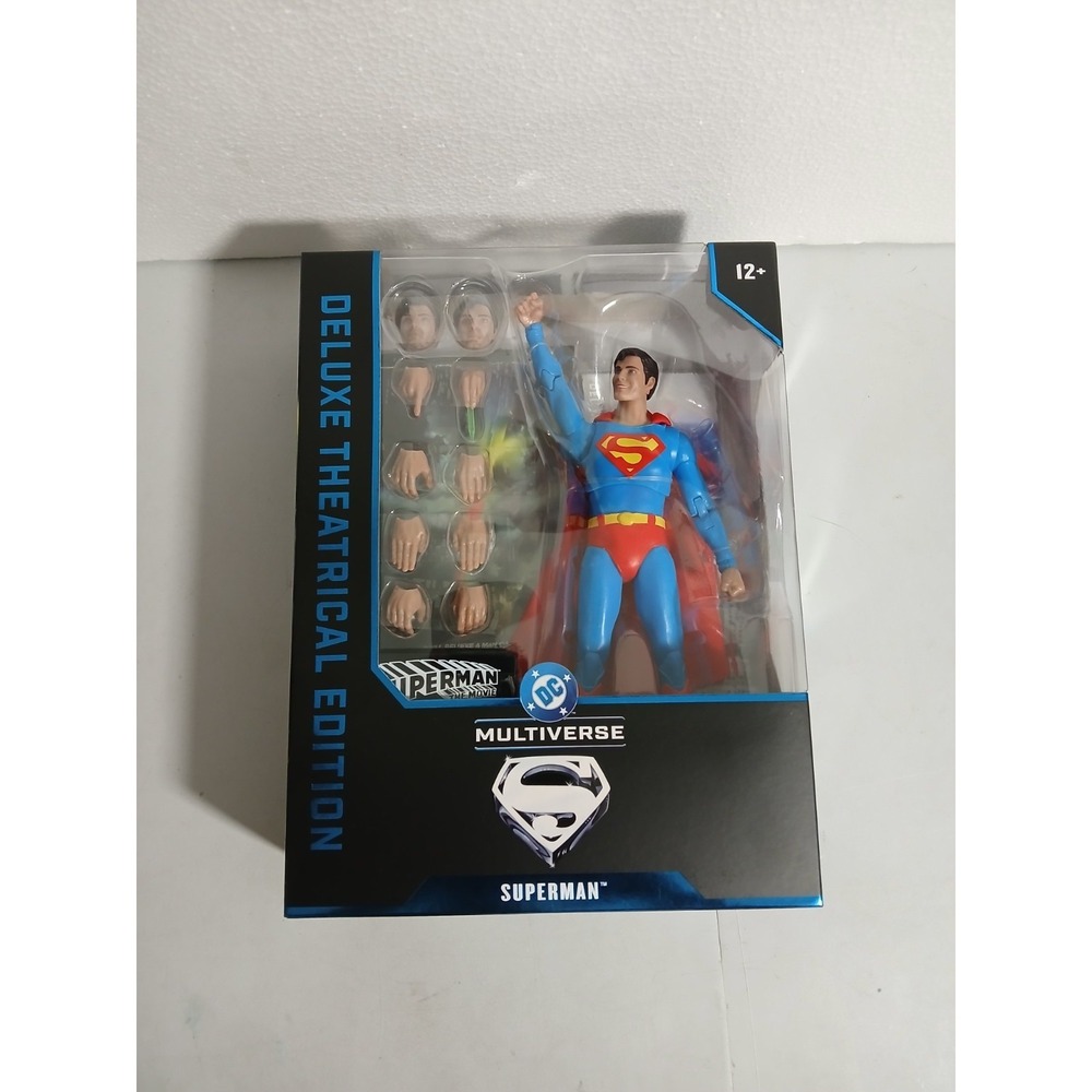 McFarlane DC Multiverse Deluxe Theatrical Edition Superman 1978 Action‎ Figure